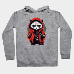 Sneaky Raccoon Sensei Hoodie